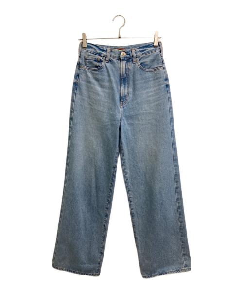 NEEDBY（ニードバイ）NEEDBY (ニードバイ) LUNA ハイライズルーズストレートデニム インディゴ サイズ:W24の古着・服飾アイテム