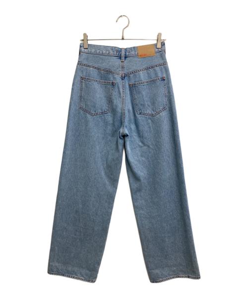 NEEDBY（ニードバイ）NEEDBY (ニードバイ) LUNA ハイライズルーズストレートデニム インディゴ サイズ:W24の古着・服飾アイテム