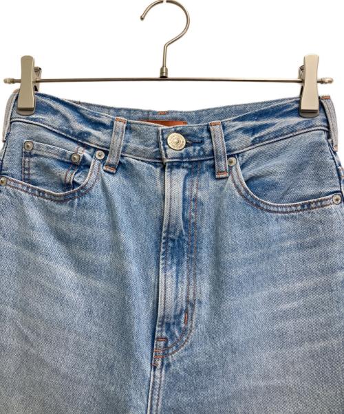 NEEDBY（ニードバイ）NEEDBY (ニードバイ) LUNA ハイライズルーズストレートデニム インディゴ サイズ:W24の古着・服飾アイテム