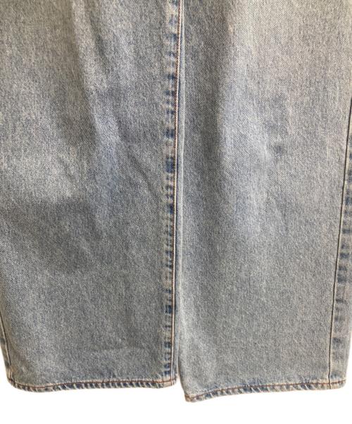 NEEDBY（ニードバイ）NEEDBY (ニードバイ) LUNA ハイライズルーズストレートデニム インディゴ サイズ:W24の古着・服飾アイテム