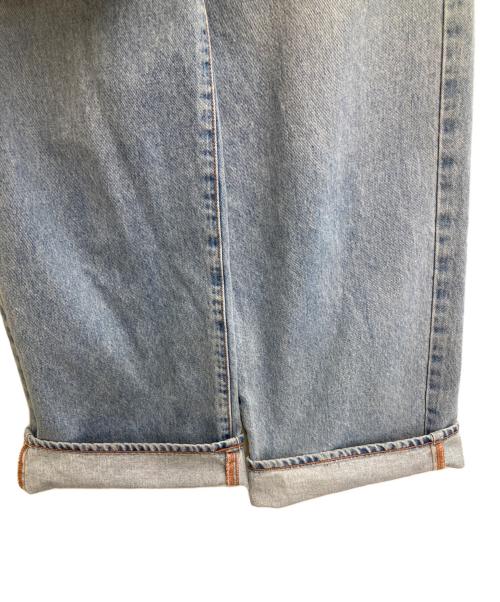 NEEDBY（ニードバイ）NEEDBY (ニードバイ) LUNA ハイライズルーズストレートデニム インディゴ サイズ:W24の古着・服飾アイテム