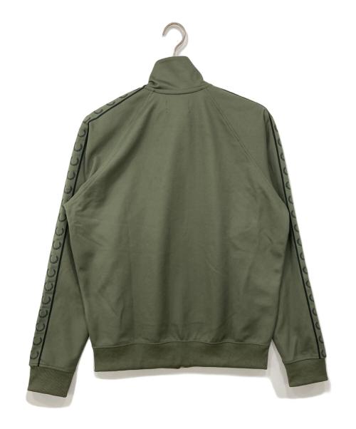 FRED PERRY（フレッドペリー）FRED PERRY (フレッドペリー) Contrast Tape Track Jacket オリーブ サイズ:Lの古着・服飾アイテム