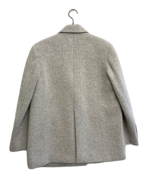 FRAY ID（フレイ アイディー）FRAY ID (フレイ アイディー) 24年モデル  シャギービッグジャケット グレーの古着・服飾アイテム