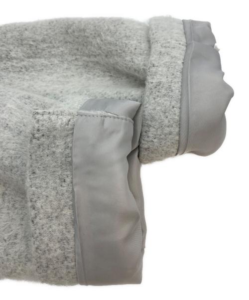 FRAY ID（フレイ アイディー）FRAY ID (フレイ アイディー) 24年モデル  シャギービッグジャケット グレーの古着・服飾アイテム