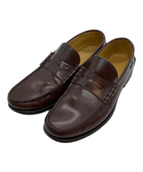 PARABOOT（パラブーツ）PARABOOT (パラブーツ) コインローファー ブラウン サイズ:SIZE 9の古着・服飾アイテム