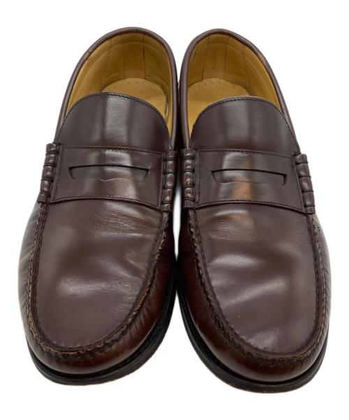 PARABOOT（パラブーツ）PARABOOT (パラブーツ) コインローファー ブラウン サイズ:SIZE 9の古着・服飾アイテム