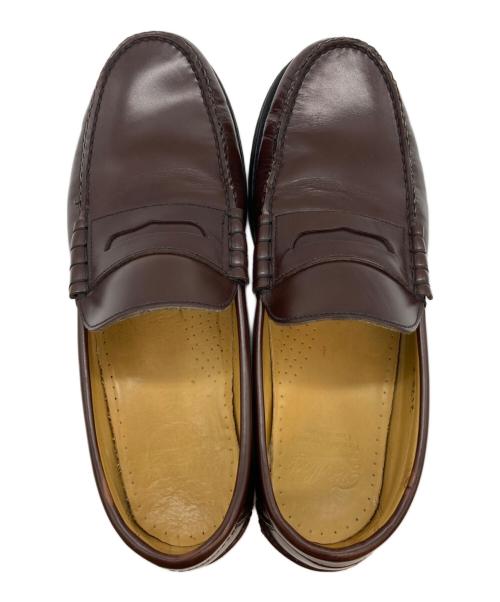 PARABOOT（パラブーツ）PARABOOT (パラブーツ) コインローファー ブラウン サイズ:SIZE 9の古着・服飾アイテム