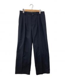 SEDAN ALL-PURPOSE（セダンオールパーパス）の古着「SS25 Ventilation Wide Slacks」｜ネイビー