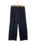 SEDAN ALL-PURPOSE（セダンオールパーパス）の古着「SS25 Ventilation Wide Slacks」｜ネイビー