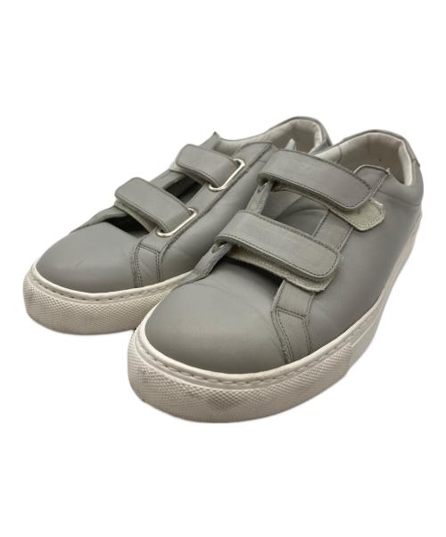 YOAK（ヨーク）YOAK (ヨーク) ローカットスニーカー グレー サイズ:39の古着・服飾アイテム