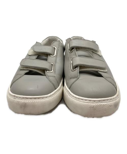 YOAK（ヨーク）YOAK (ヨーク) ローカットスニーカー グレー サイズ:39の古着・服飾アイテム