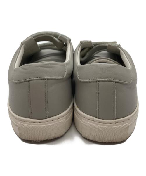 YOAK（ヨーク）YOAK (ヨーク) ローカットスニーカー グレー サイズ:39の古着・服飾アイテム