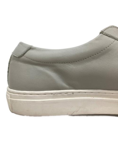 YOAK（ヨーク）YOAK (ヨーク) ローカットスニーカー グレー サイズ:39の古着・服飾アイテム