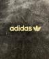 中古・古着 adidas (アディダス) ベロアトラックジャケット ブラック×ホワイト サイズ:L：10000円