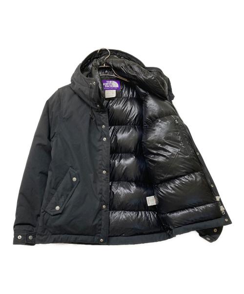 THE NORTHFACE PURPLELABEL（ザ・ノースフェイス パープルレーベル）THE NORTHFACE PURPLELABEL (ザ・ノースフェイス パープルレーベル) MOUNTAIN SHORT DOWN PARKA ブラック サイズ:Lの古着・服飾アイテム