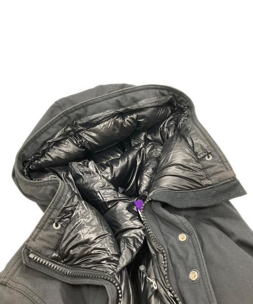 THE NORTHFACE PURPLELABEL（ザ・ノースフェイス パープルレーベル）THE NORTHFACE PURPLELABEL (ザ・ノースフェイス パープルレーベル) MOUNTAIN SHORT DOWN PARKA ブラック サイズ:Lの古着・服飾アイテム