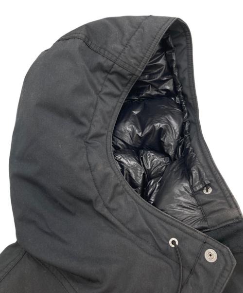 THE NORTHFACE PURPLELABEL（ザ・ノースフェイス パープルレーベル）THE NORTHFACE PURPLELABEL (ザ・ノースフェイス パープルレーベル) MOUNTAIN SHORT DOWN PARKA ブラック サイズ:Lの古着・服飾アイテム