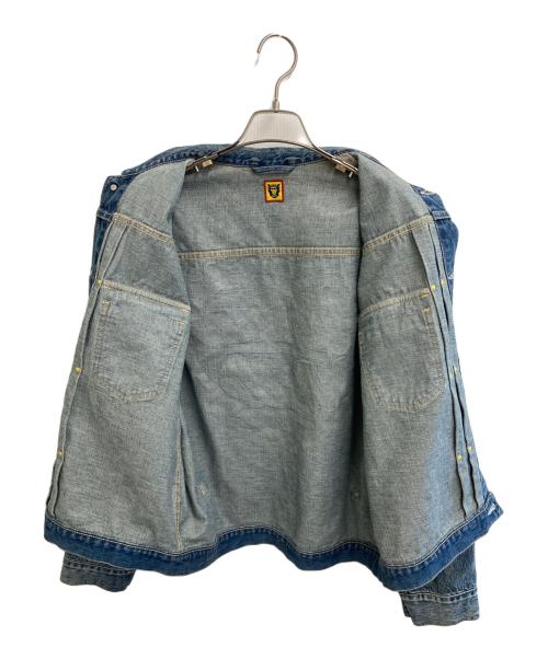 HUMAN MADE（ヒューマンメイド）HUMAN MADE (ヒューマンメイド) STORM COWBOY DENIM JACKET TYPE1968 インディゴ サイズ:XLの古着・服飾アイテム