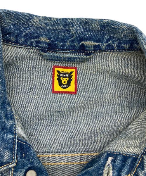 HUMAN MADE（ヒューマンメイド）HUMAN MADE (ヒューマンメイド) STORM COWBOY DENIM JACKET TYPE1968 インディゴ サイズ:XLの古着・服飾アイテム