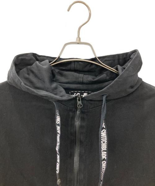 SWITCHBLADE（スイッチブレード）SWITCHBLADE (スイッチブレード) ジップパーカー ブラック サイズ:-の古着・服飾アイテム