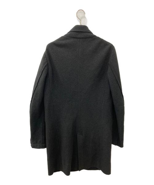 DIESEL（ディーゼル）DIESEL (ディーゼル) ウールコート ブラック サイズ:Ｌの古着・服飾アイテム