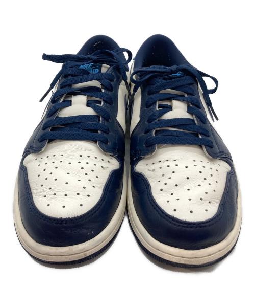 NIKE（ナイキ）NIKE (ナイキ) スニーカー ホワイト×ネイビー サイズ:28.5の古着・服飾アイテム