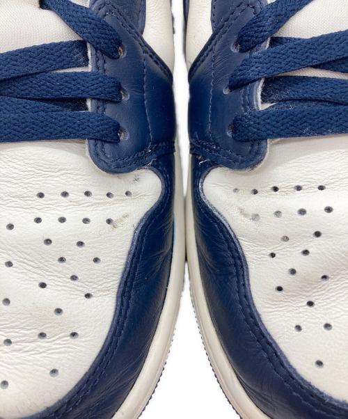 NIKE（ナイキ）NIKE (ナイキ) スニーカー ホワイト×ネイビー サイズ:28.5の古着・服飾アイテム
