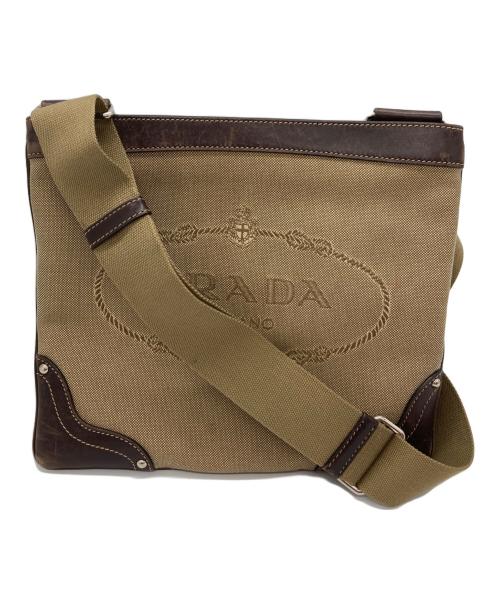 PRADA（プラダ）PRADA (プラダ) ショルダーバッグ ブラウン サイズ:-の古着・服飾アイテム