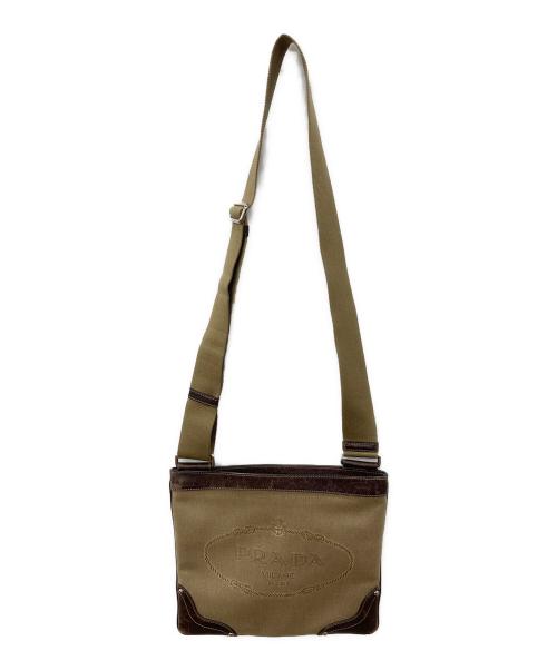 PRADA（プラダ）PRADA (プラダ) ショルダーバッグ ブラウン サイズ:-の古着・服飾アイテム