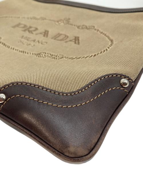 PRADA（プラダ）PRADA (プラダ) ショルダーバッグ ブラウン サイズ:-の古着・服飾アイテム