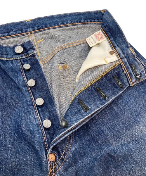 EVISU（エヴィス）EVISU (エヴィス) カモメ デニムパンツ インディゴ サイズ:SIZE 76cm (W30)の古着・服飾アイテム