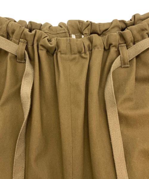 BLURHMS（ブラームス）blurhms (ブラームス) ベルト付きパンツ ブラウン サイズ:SIZE 00の古着・服飾アイテム