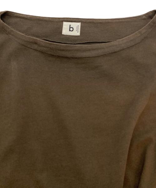 BLURHMS（ブラームス）blurhms (ブラームス) Classic Boat Neck Dress クラシックボートネックドレス ブラウンの古着・服飾アイテム