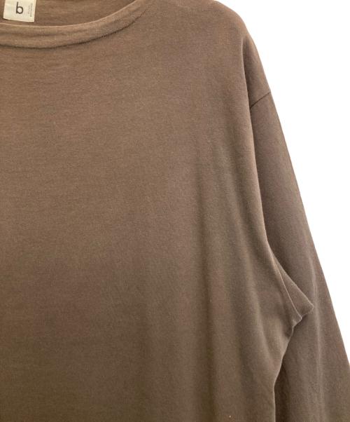 BLURHMS（ブラームス）blurhms (ブラームス) Classic Boat Neck Dress クラシックボートネックドレス ブラウンの古着・服飾アイテム