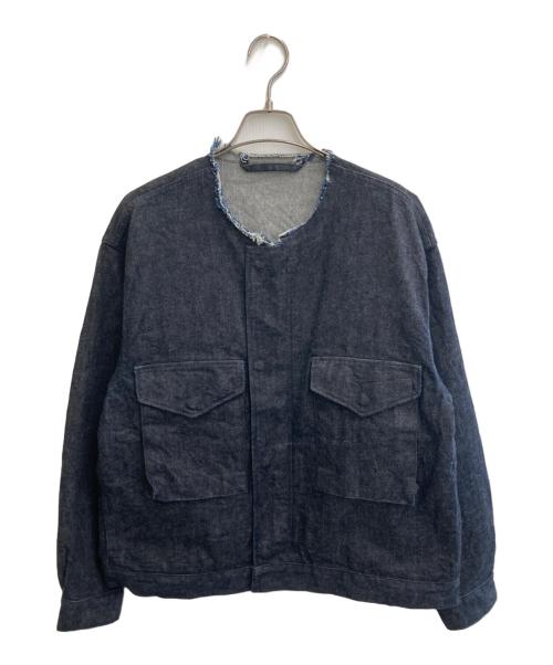 BLURHMS（ブラームス）BLURHMS (ブラームス) 12.9oz Denim 51 Short Jacket インディゴ サイズ:2の古着・服飾アイテム