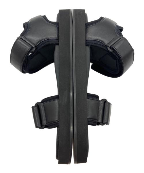 THE ROW（ザ ロウ）THE ROW (ザ ロウ) Hook and Loop サンダル ブラック サイズ:23.5の古着・服飾アイテム