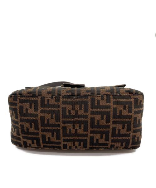 FENDI（フェンディ）FENDI (フェンディ) ズッカ柄マンマバケットワンショルダー ブラウン×ブラック サイズ:-の古着・服飾アイテム