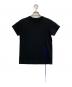 Y's（ワイズ）の古着「COTTON JERSEY Y'S LOGO STITCH ROUND NECK HALF SLEEVE T」｜ブラック