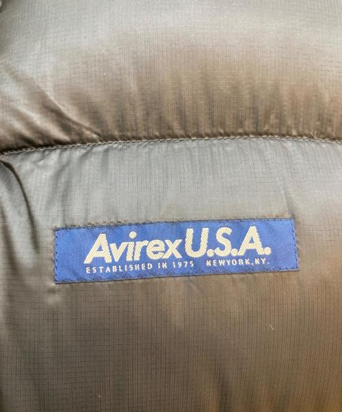 AVIREX（アヴィレックス）AVIREX (アヴィレックス) URBAN DOWN VEST アーバン ダウンベスト ブラック サイズ:XLの古着・服飾アイテム
