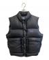 AVIREX（アヴィレックス）の古着「URBAN DOWN VEST アーバン ダウンベスト」｜ブラック