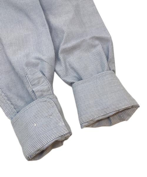 No Problemo（ノープロブレモ）No Problemo (ノープロブレモ) 25SS L/S Stripe Shirt ブルー×ホワイト サイズ:Sの古着・服飾アイテム