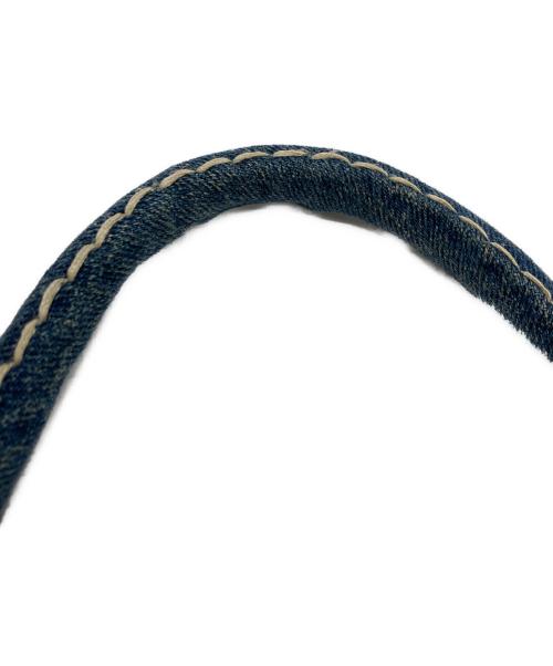 PRADA（プラダ）PRADA (プラダ) CANAPA トートバッグ ネイビーの古着・服飾アイテム