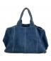 PRADA (プラダ) CANAPA トートバッグ ネイビー：35000円