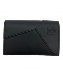 LOEWE（ロエベ）の古着「パズル ビジネスカードホルダー」｜ブラック