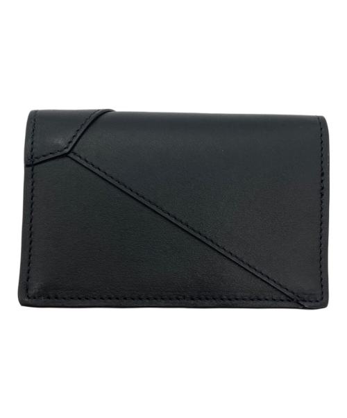 LOEWE（ロエベ）LOEWE (ロエベ) パズル ビジネスカードホルダー ブラック サイズ:-の古着・服飾アイテム