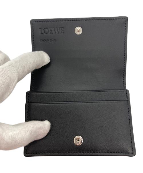 LOEWE（ロエベ）LOEWE (ロエベ) パズル ビジネスカードホルダー ブラック サイズ:-の古着・服飾アイテム