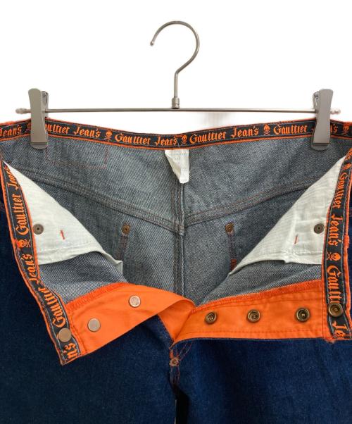 GAULTIER JEANS（ゴルチエジーンズ）gaultier jeans (ゴルチエジーンズ) デニムパンツ インディゴ サイズ:-の古着・服飾アイテム