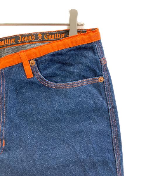 GAULTIER JEANS（ゴルチエジーンズ）gaultier jeans (ゴルチエジーンズ) デニムパンツ インディゴ サイズ:-の古着・服飾アイテム