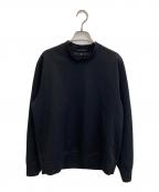 Stone Island Denimsストーンアイランドデニム）の古着「バックロゴスウェット」｜ブラック