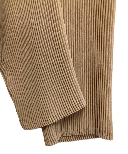 SPECCHIO（スペッチオ）SPECCHIO (スペッチオ) クリスタルプリーツシフォンロングジャケット ベージュ サイズ:40の古着・服飾アイテム